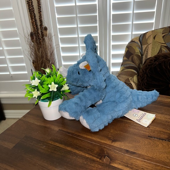 Steiff Dino Plush Dixi Soft Cuddly Premium Stuffed Animal 11” with tags - Picture 2 of 5